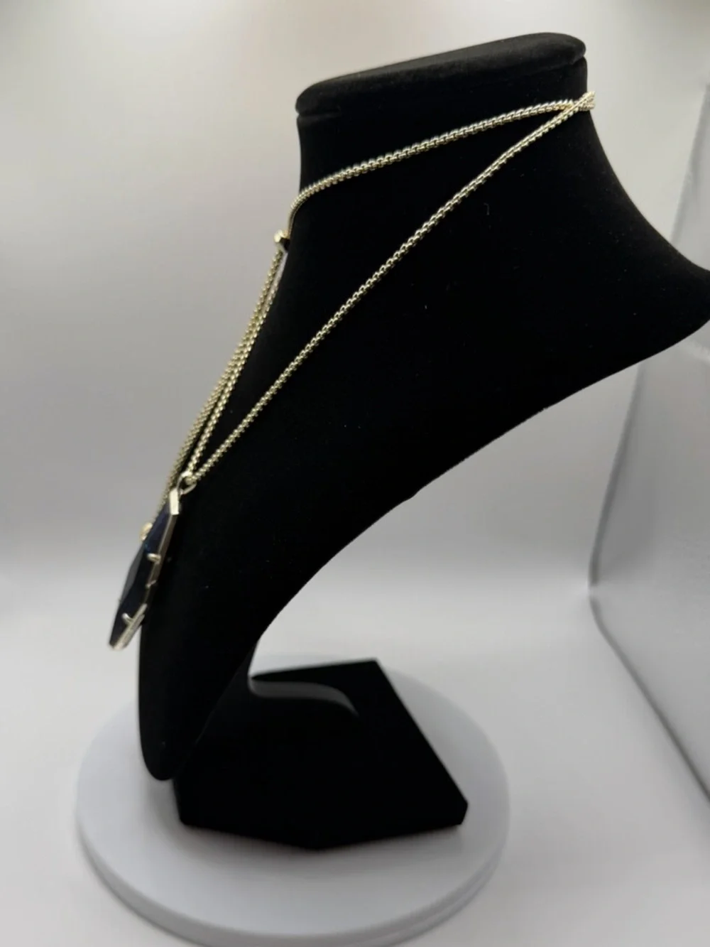 Kendra Scott Beatrice in Navy Crackle Illusion - Picture 5 of 11